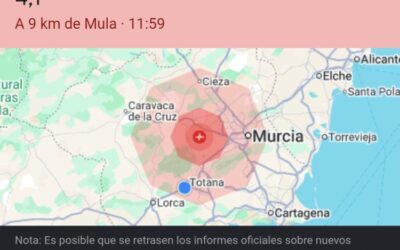 Terremoto de intensidad 4,1 , con epicentro en Barqueros