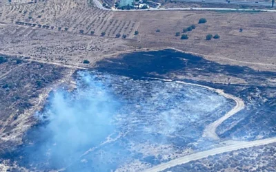 Sofocan dos incendios declarados en las inmediaciones de la urbanización Camposol de Mazarrón