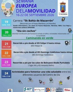 Nueva Semana Europea de la Movilidad con actividades deportivas, educativas y de sensibilización