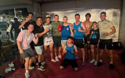 El colectivo de practicantes de King boxing en el municipio ya supera los 60 alumnos mas los alumnos de las Escuelas Deportivas Municipales