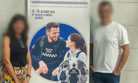 Congreso Nacional de Agentes Tutores y Tutoras, celebrado en #Valencia los días 15 y 16 de octubre de 2026, al cual asistieron los agentes de la Policía Local Mazarrón