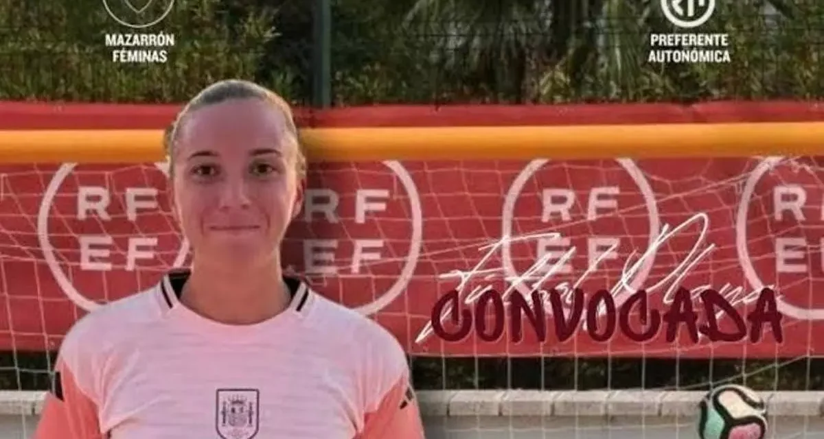 La mazarronera Andrea Lloret, campeona con España en el Mundialito de fútbol playa