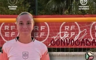 La mazarronera Andrea Lloret, campeona con España en el Mundialito de fútbol playa