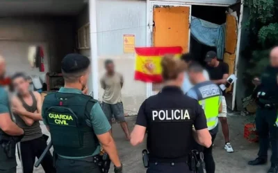 Un macrooperativo policial en salones de juego y otros garitos de Mazarrón se salda con seis detenidos y 15 incautaciones de drogas
