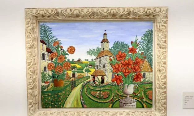 La sala Glorieta Uno reúne cerca de medio centenar de obras del artista de Mazarrón, que comenzó a pintar en el exilio y alcanzó reconocimiento internacional
