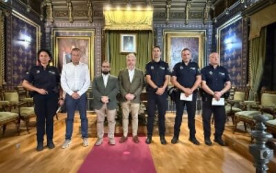 Mazarrón refuerza su Policía Local con la incorporación de tres nuevos agentes