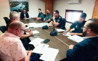 Junta de Seguridad en el Ayuntamiento de Mazarrón